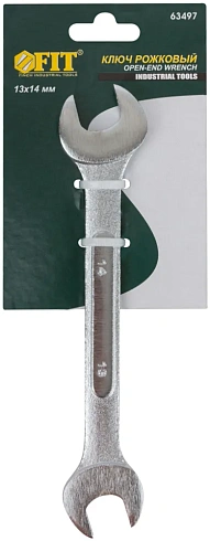 Ключ рожковый хромированный 13х14мм (2721309) 