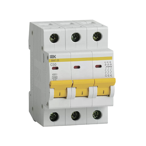 Выкл.авт.мод.3п C 40А ВА 47-29 4,5кА ИЭК
