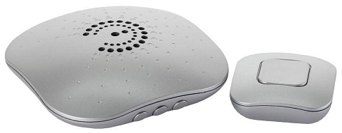 Звонок беспровод. BIONIC Silver ЭРА Б0017749