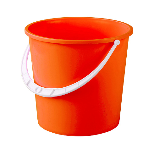 Ведро пласт. 5л ХОЗЯЮШКА с крышкой "Альтернатива" М1178