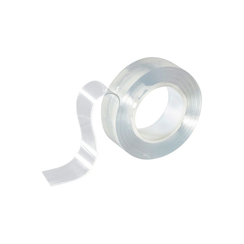 Скотч двусторонний многоразовый прозрачный 20мм х 1м "PARK" 231747