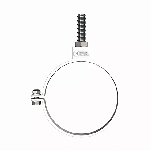 Хомут трубы универсальный L=140мм Белый, Технониколь