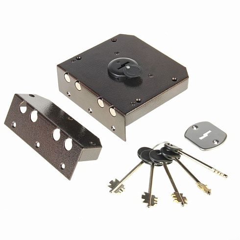 Замок накладной ЗНСП (без тяг.мех.) (3Н4 030.0.1)