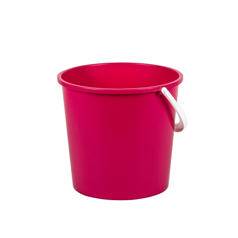 Ведро пласт. 5л ХОЗЯЮШКА с крышкой "Альтернатива" М1178