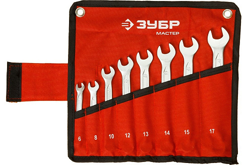 Ключи комб, 6-17мм 8шт (набор) (27087-Н8_z01)