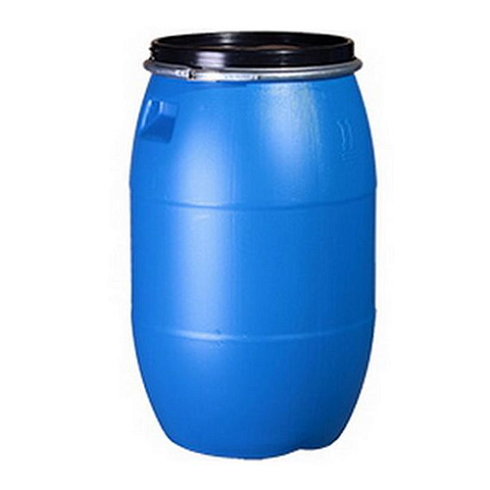 БОЧКА 127 Л пласт. Б/У хомут-крышка