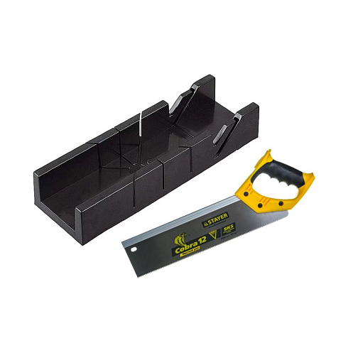 СТУСЛО ударопрочный ABS-пластик 55х105 + Пила 350мм, STAYER 15395-35