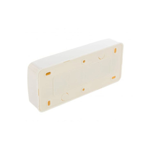 Розетка 3-м ОП 10А IP20 б/з белая IONICH 1445