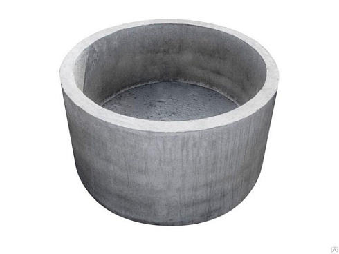 Кольцо ж/б д.1 м с днищем