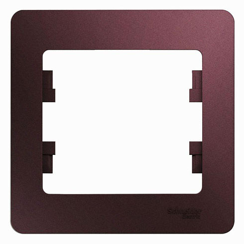 Рамка 1-м Glossa баклажан. Sche GSL001101