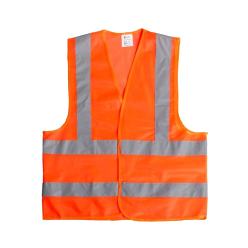 Жилет светоотражающий оранжевый TORSO 3класс, разм XL (3628610)