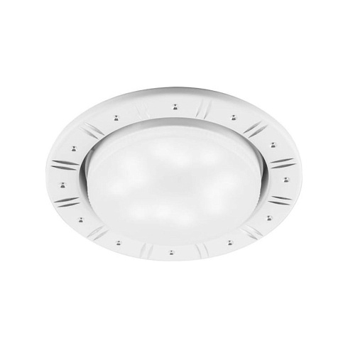 Светильник встраив. точечный DL393 11W 230v GX53 белый без лампы Feron 29717