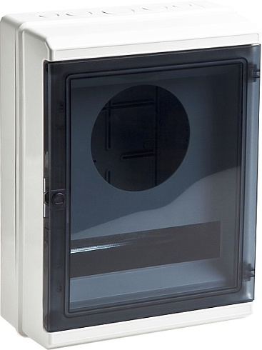 Бокс ОП Тусо д/сч+12м IP55 сер/дым.дв.Рувинил 69031п