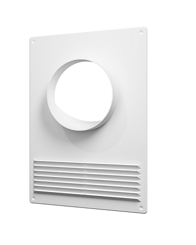 Площадка торцевая пласт. 180х250 мм фланец D120 (120ПТПР)