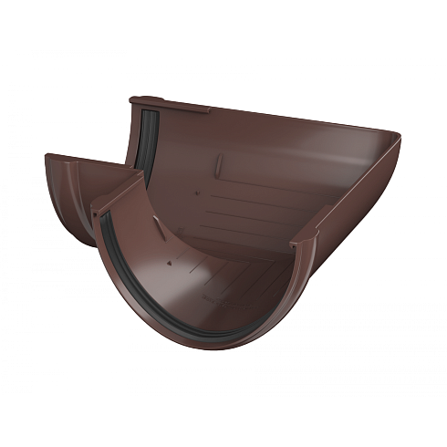 Угол желоба 90° коричневый, Технониколь