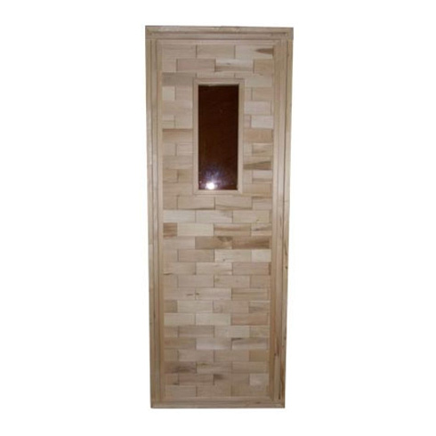 Дверь банная с остеклением (англичанка)1800х700 сорт 0