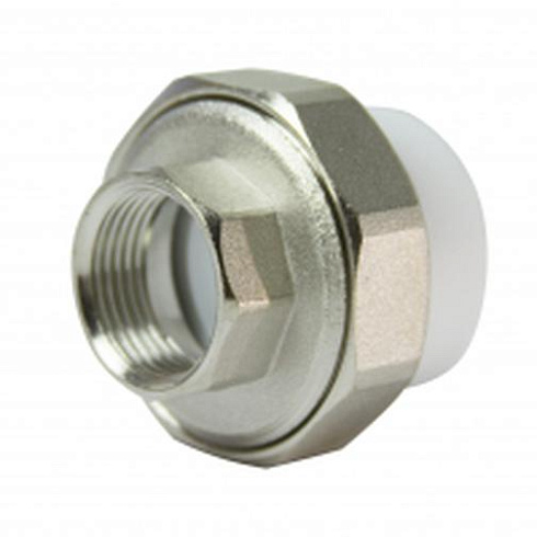 Муфта разъем. "Американка"  с вн.р. PPR - 63х2