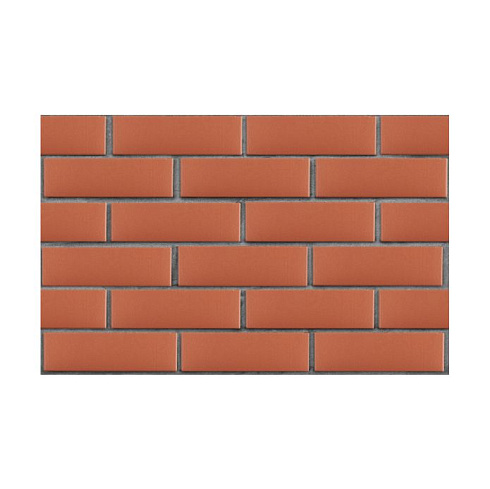 Кирпич лицевой баварская кладка Красный флэш гладкий ЛСР 1НФ (480)