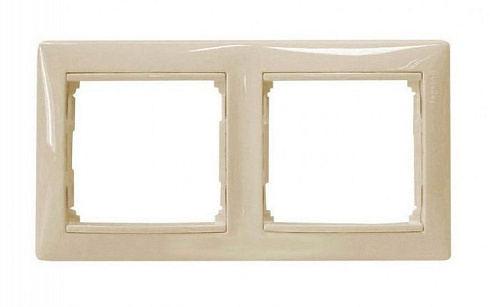 Рамка 2-м Valena верт.сл.к.Leg 774356