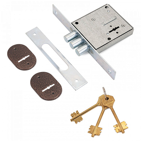 Замок врезной БИФ-0010-1*3-ЛК