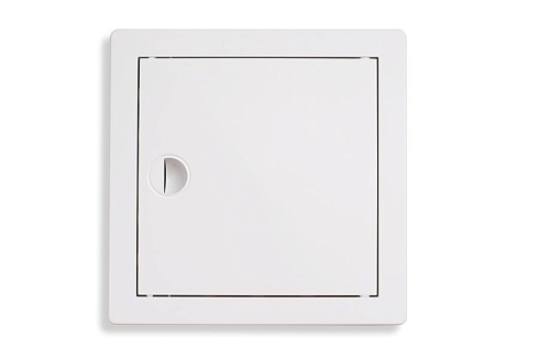 ЛЮК-ДВЕРЦА РЕВИЗ. 168 Х 168 ММ  С ФЛАНЦЕМ 146х146 с ручкой ABC-ПЛАСТИК Л1515Р (04968)