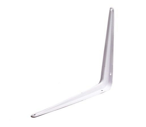 КРОНШТЕЙН УГЛОВОЙ БЕЛЫЙ PAL1-150 Х 125 BL  (20)