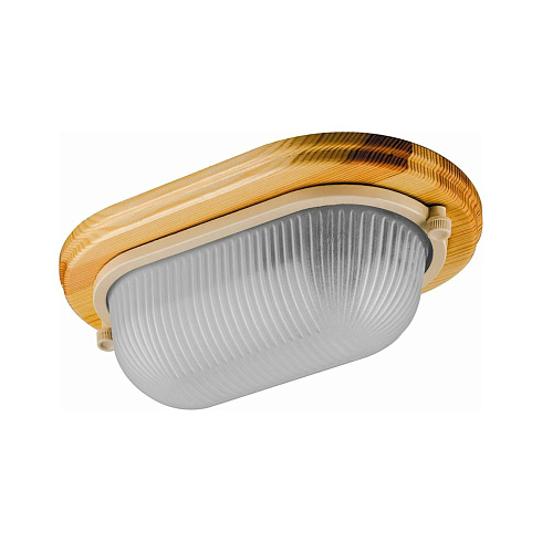 Светильник НБО 04-60-011 овал.клен 60Вт Е27 IP54 232х14 ЭРА Б0048031