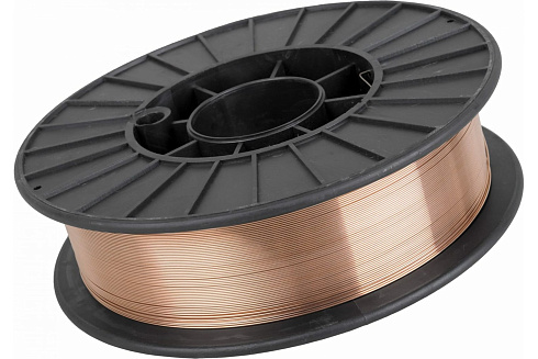 Проволока сварочная омедненная СВ08Г2С (15кг)  D0,8  