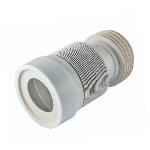 Удлинитель гибкий для унитаза d110мм АНИ ПЛАСТ (550мм) (К828)