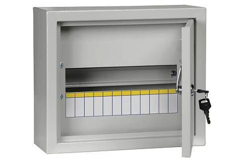 Щит ЩРН 12 180х310х120(окно + замок) IP31 КРЗМИ