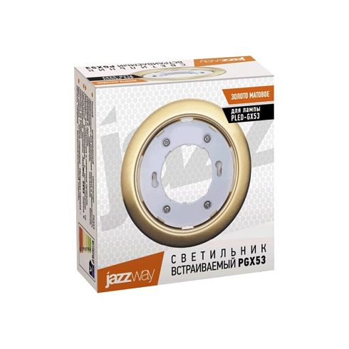 Светильник PGX53 10639.23 зол.мат. 106х39 JazzWay 1016843