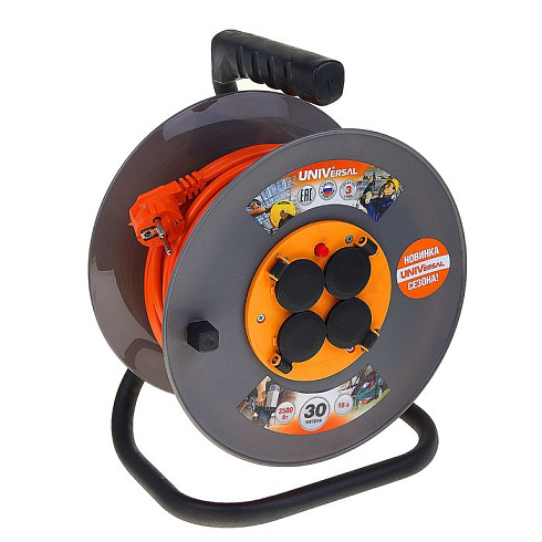 Удл.на кат.4*30м ПВС 3*1,5 с зазем.конт. Союз 481S-3603