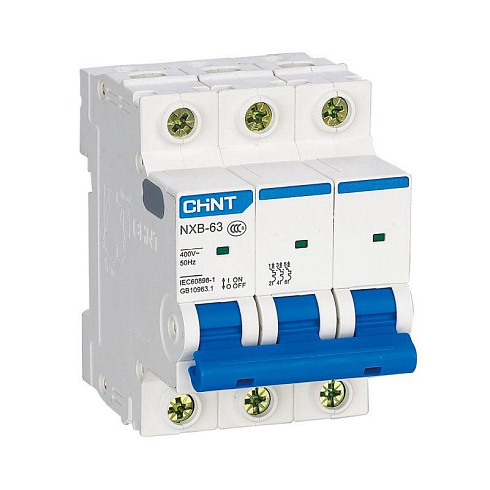 Выкл.авт.мод.3п C  25А 4,5кА NXB-63S CHINT 296829