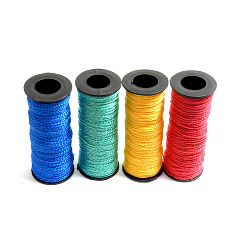 Нить капроновая на катушке разноцветная