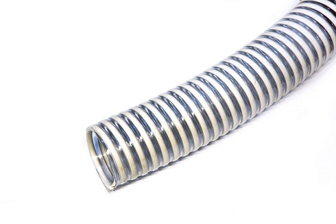 Шланг всасывающий напорный ПВХ D 40мм (700L) спираль