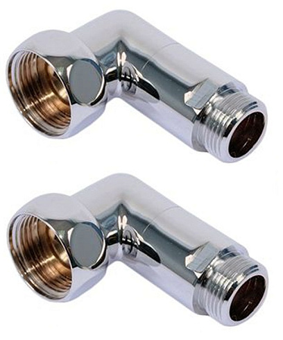 Американка угловая 3/4" г/г (комплектация для полотенцесушителя)