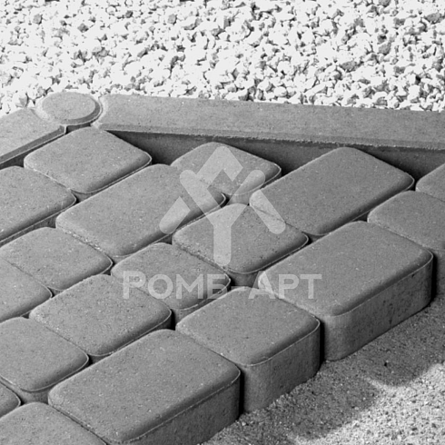 Бордюр Шарнирный 500х80х200 Серый МУН