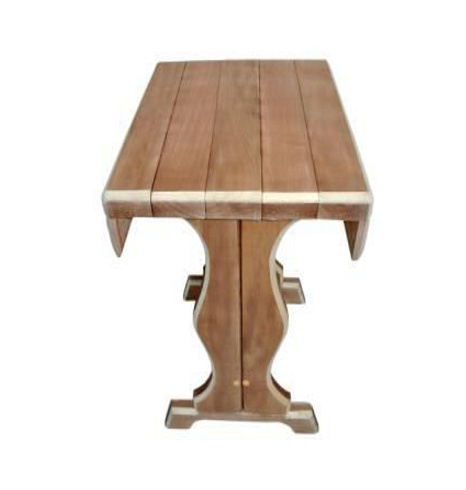 Лавка изящная 900мм тонированная