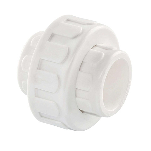 Муфта пластик разъем.  "Американка"  PPR 32х32