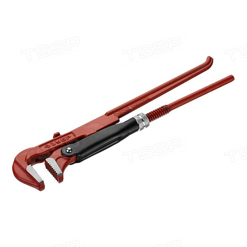 КЛЮЧ ТРУБНЫЙ РЫЧ. № 3, 2" прямые губки ЗУБР МАСТЕР (2731-3)