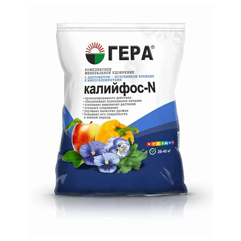 Удобрение калийфос-N универсал 0,9кг (25) "Гера"