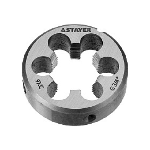 Плашка тр.цил. G 3/4" 9 ХС  ТМ* 