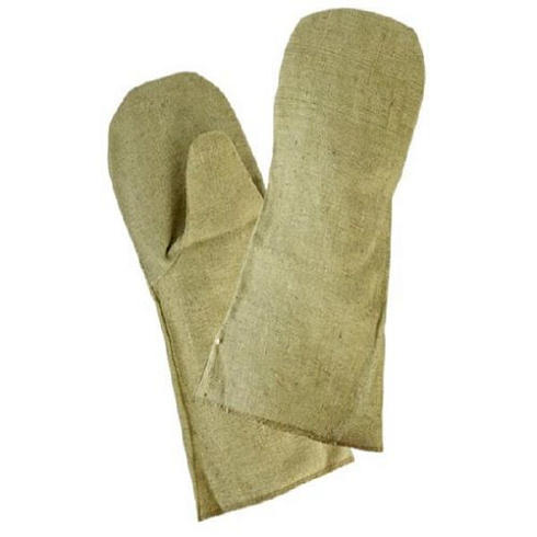 Краги сварщика брезентовые с ОП двойным наладонником