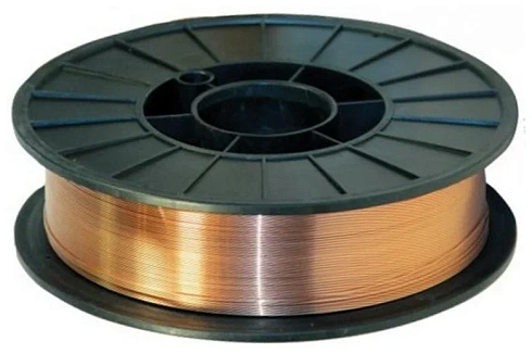 Проволока сварочная омедненная СВ08Г2С (5кг)  D1,0 