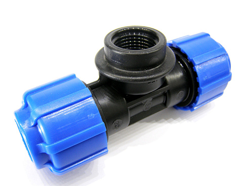 Тройник ПНД 32 х ВР 3/4 х 32  (P)