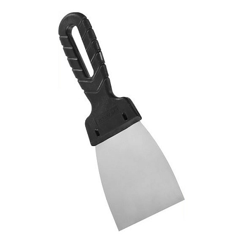 Шпатель  LUX нерж. 60мм пластик ручка