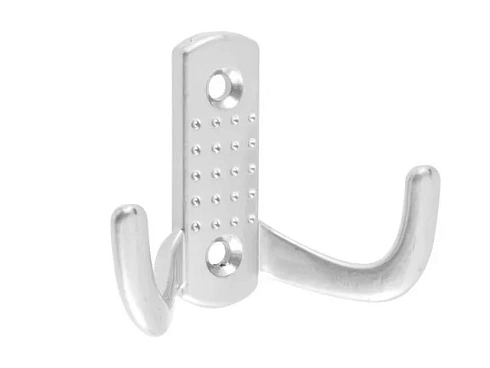 Крючок-вешалка №10/1 хром эффект