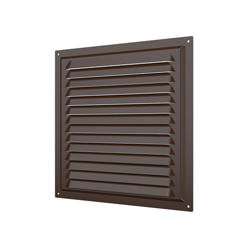 РЕШЕТКА вентиляционная метал. с сеткой 200х200 кор. (2020МЭ кор) (01935)