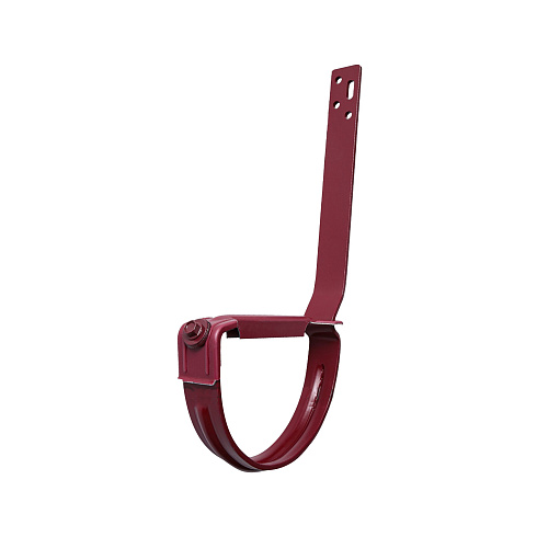 Крепление желоба длинное виш с фикс. и саморезом (металл)