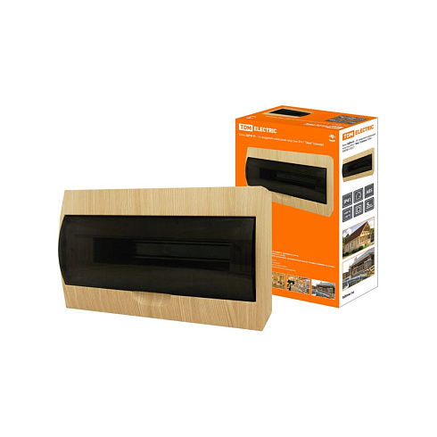 Щиток TDM ЩРН-П-18 IP40 Экл "сосна" ЩРНП SQ0901-0017